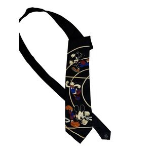 Vintage Disney Shirt Mens Tie Goofy Donald Basketball Mickey Unlimited 90s